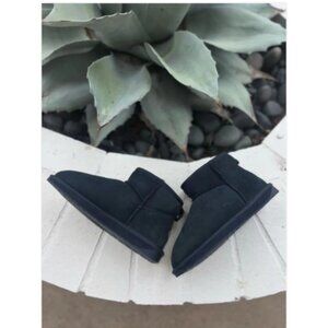 NWOT Emu Australia Stinger Micro Mini Ankle Boot Midnight Blue 7